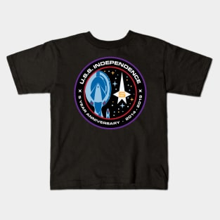 USS Independence 5-year Logo Kids T-Shirt